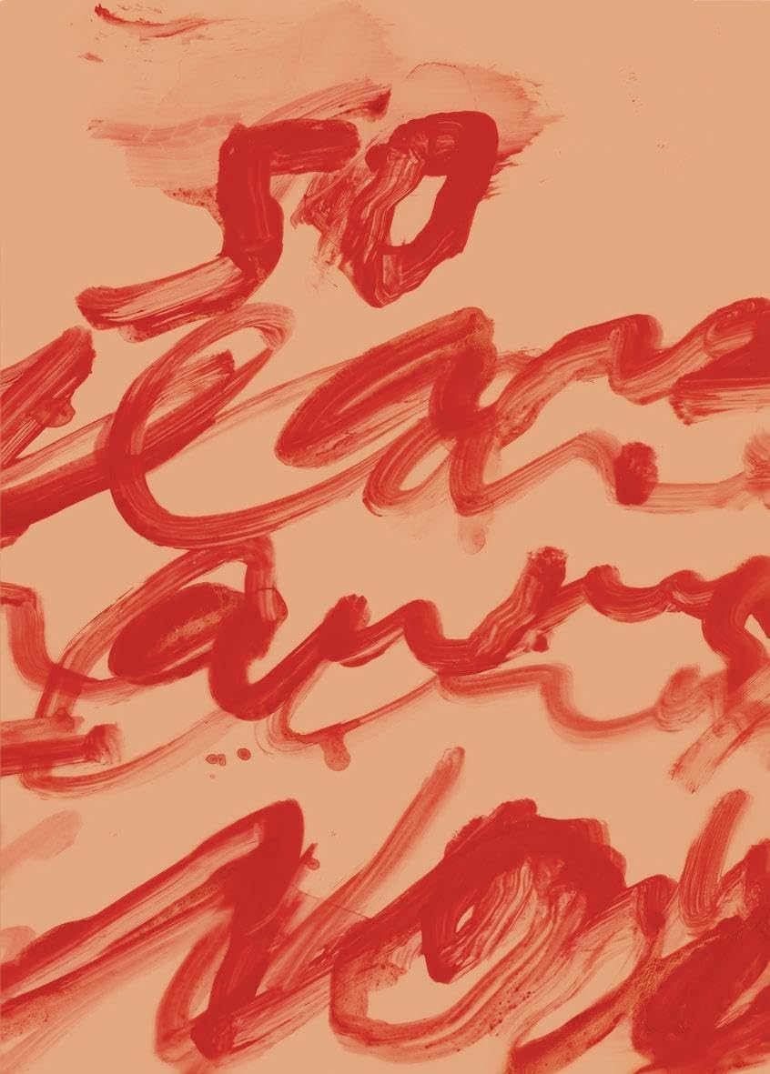 Cy Twombly - Fifty Years of Works on Paper Paperback โ Import, 20 March 2017