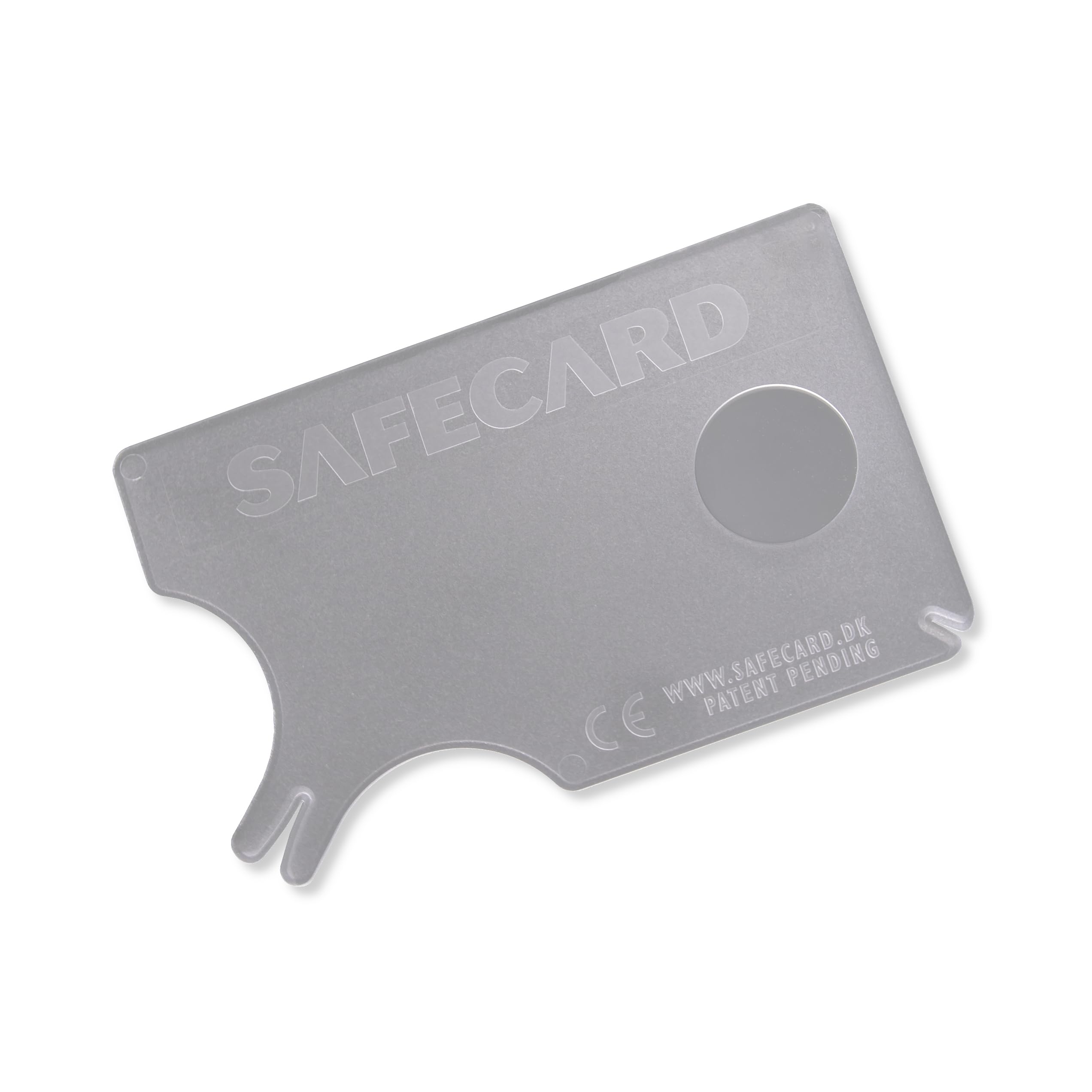 SAFECARD Tick Remover CE Medical Card Size ABS Outdoor Camping First Aid