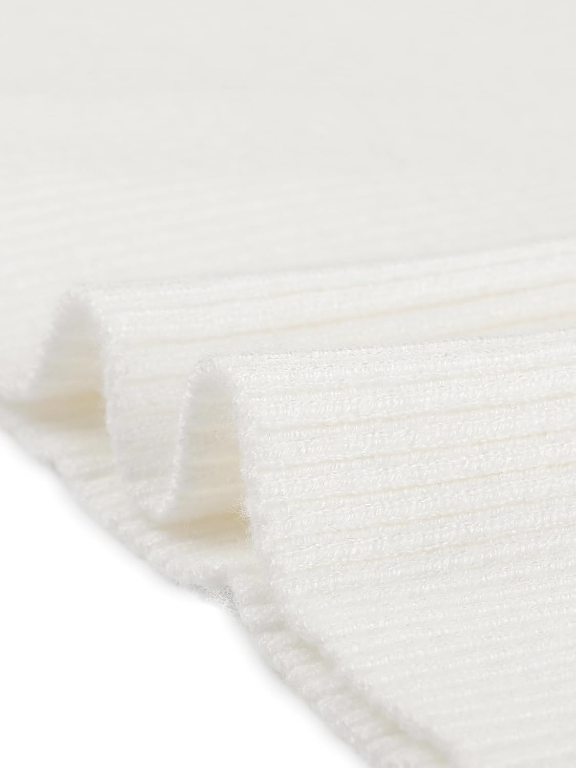 Seta T Women's Sweater Dress Square Neck Slit Hem Long Sleeve Ribbed Knit Casual Bodycon Midi Fall Dresses - Image 5