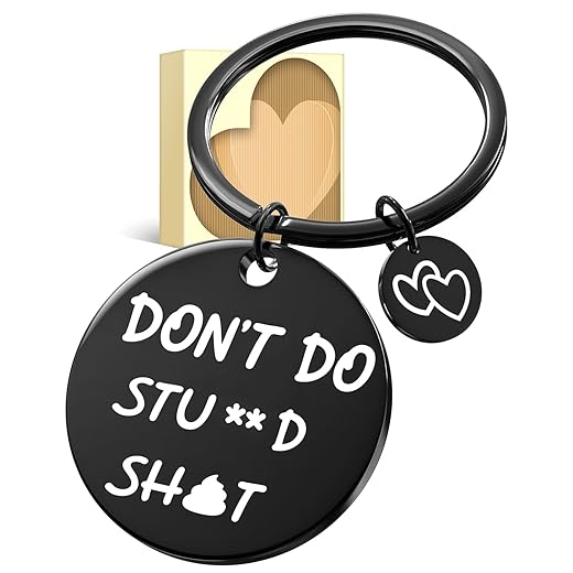 Stocking Stuffers for Teens Boys Girls - Christmas Gifts for Teenage Girls Boys Funny Keychain Teen Girls Trendy Stuff Teen Boys Gift Ideas White Elephant Gifts for Young Adult New Driver Daughter Son