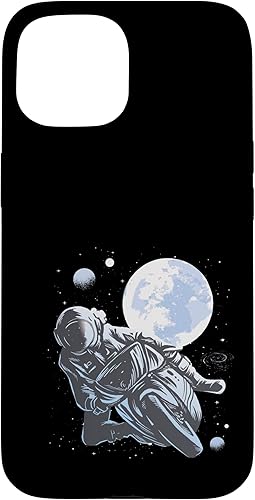 Miniatura 10 de iPhone SE 2020  7  8 Astronaut Space Motorcycle Universe Biker Moon Astronaut Case