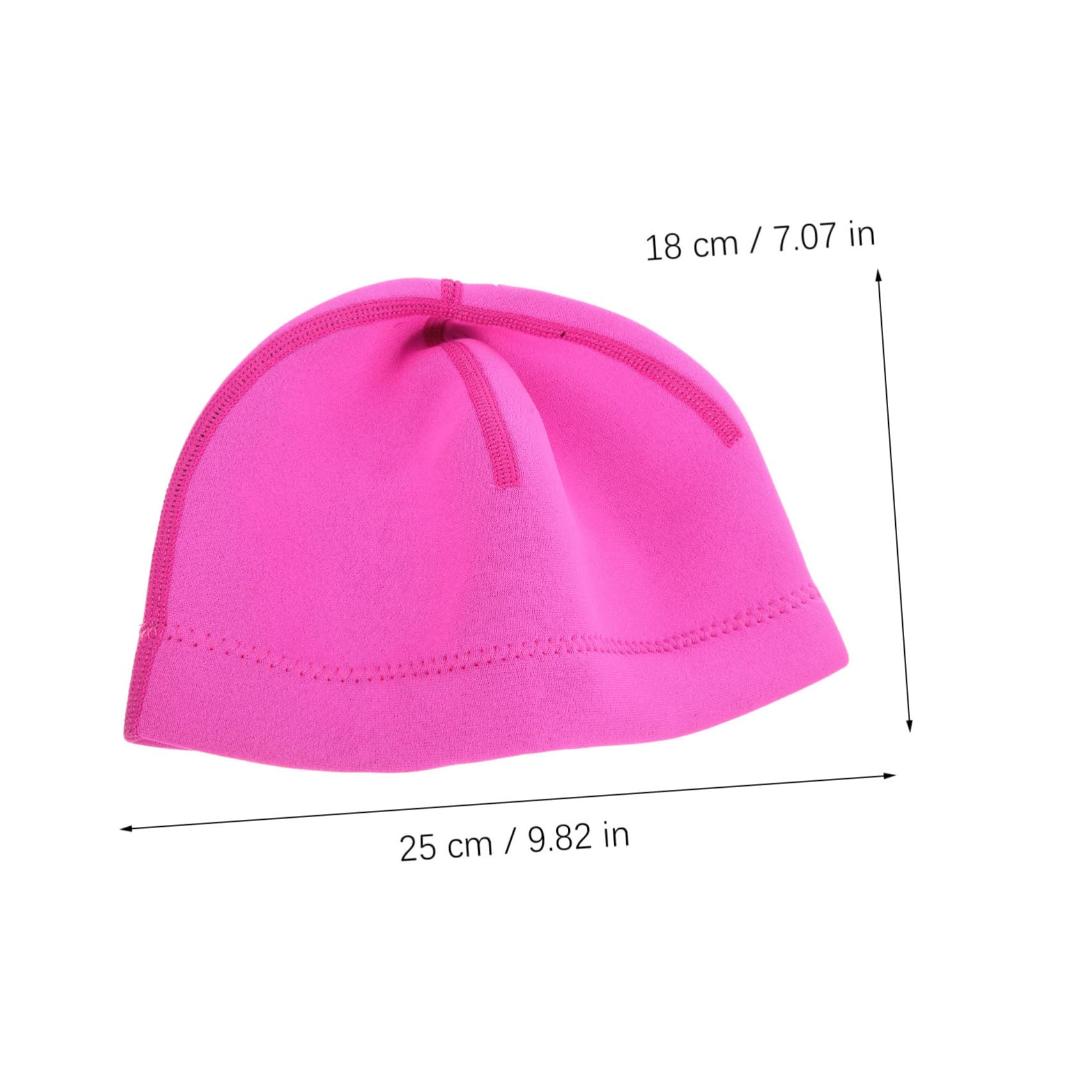 CORHAD Men's Diving Cap Snorkeling Hood Chin Strap Waterproof Swimming Hat Surfing Cap for Men