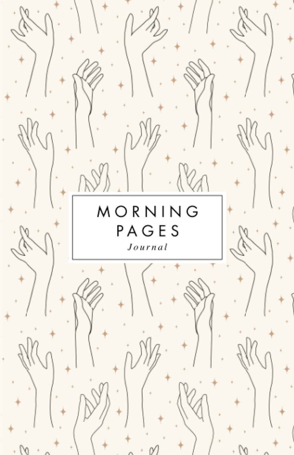 Morning Pages Journal: Magic Hands design to practise the Artist's Way book