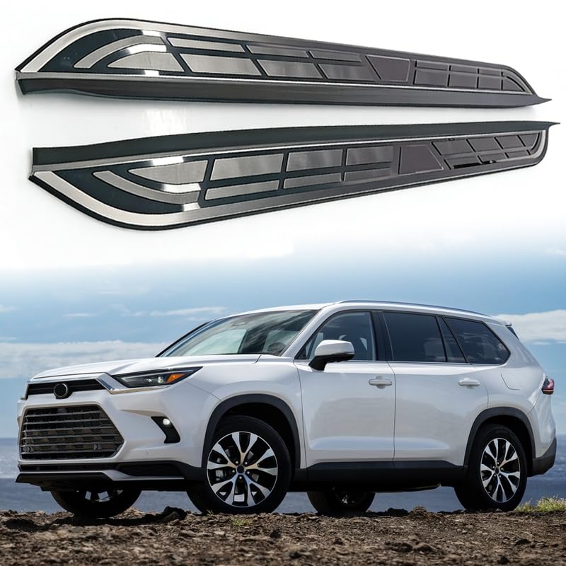 Estribos laterales para Toyota Grand Highlander 2024-2025 2 piezas