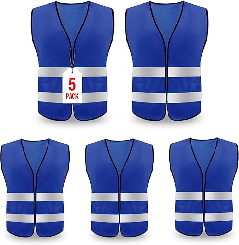 Chaleco de seguridad, chaleco reflectante de alta visibilidad para hombres, trabajo, ciclismo, corredor, topógrafo, voluntario, carretera