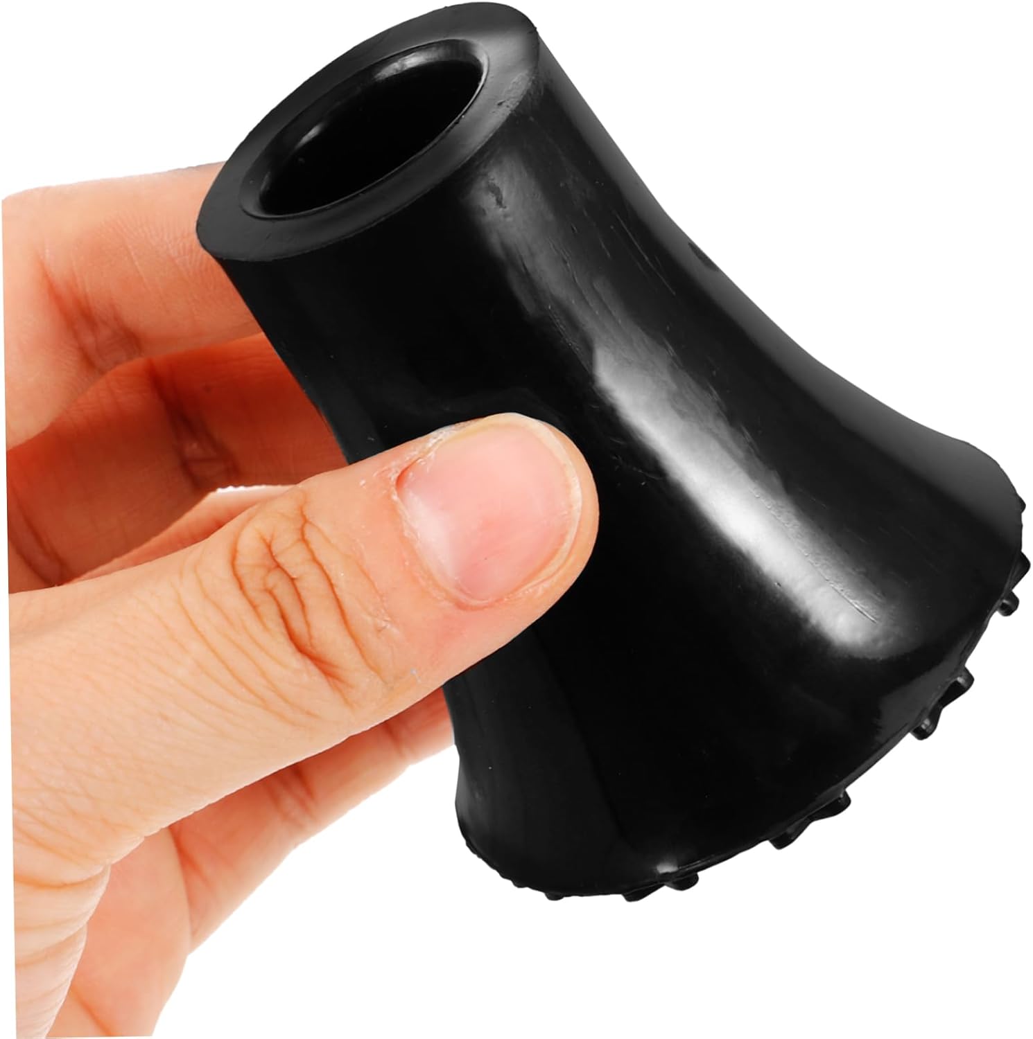 NOLITOY 20pcs Non-Slip Cane Tips for Stability Walking Pole Tips Replacement Pads for Crutches