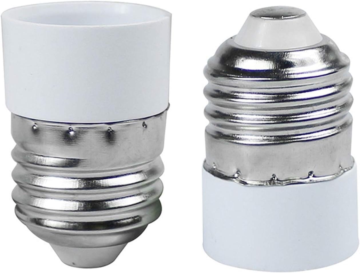 Douille de Remplacement en Plastique pour Lampe, Adaptateur de Prise E27/E14 (1/5/10 pièces) CA 85-265 V(10pcs,E27 to E14)