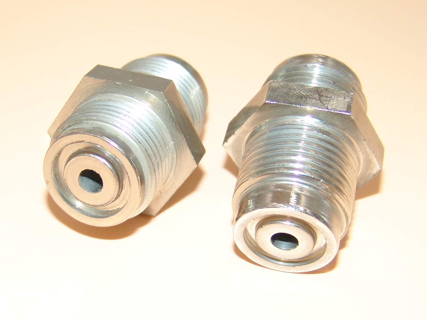 Adaptateur M10 / M12 Inox Filetage extérieur mâle/mâle Adaptateur M10 / M12 Inox Filetage extérieur mâle/mâle