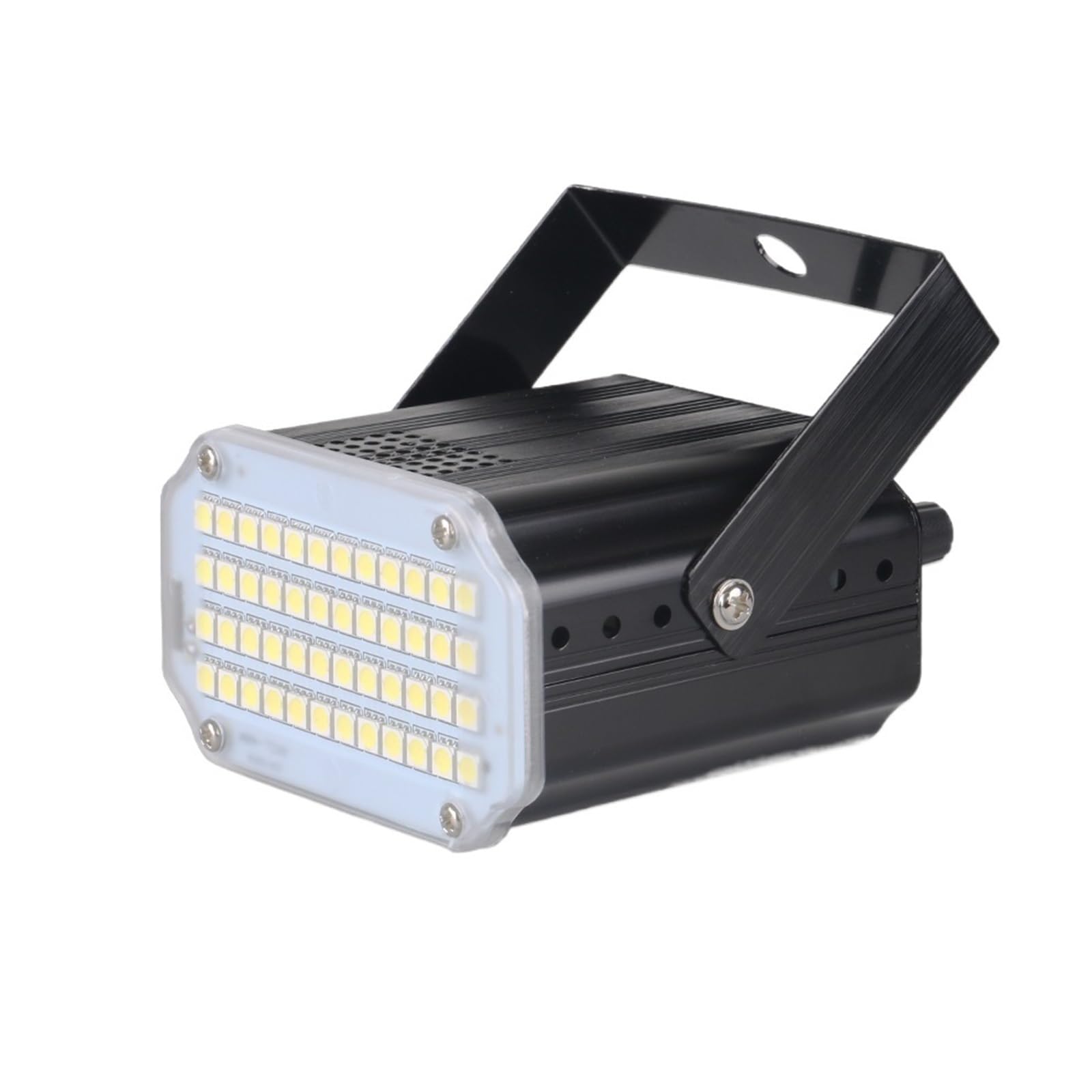 luces de discoteca Luces Estroboscópicas Blancas UV, 48 LED RGB, Discoteca, Fiesta De DJ, Vacaciones, Navidad, Club De Música, Efecto De Iluminación De Escenario Flash Activado Por Sonido Para DJ Club
