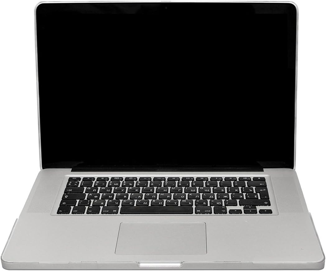 Lilware Smooth Touch Slim Matte Hard Plastic Case for Apple MacBook Pro 13-inch with Retina Display Models: Mid 2014 / Late 2013 / Early 2013 / Late 2012. Semi-Transparent