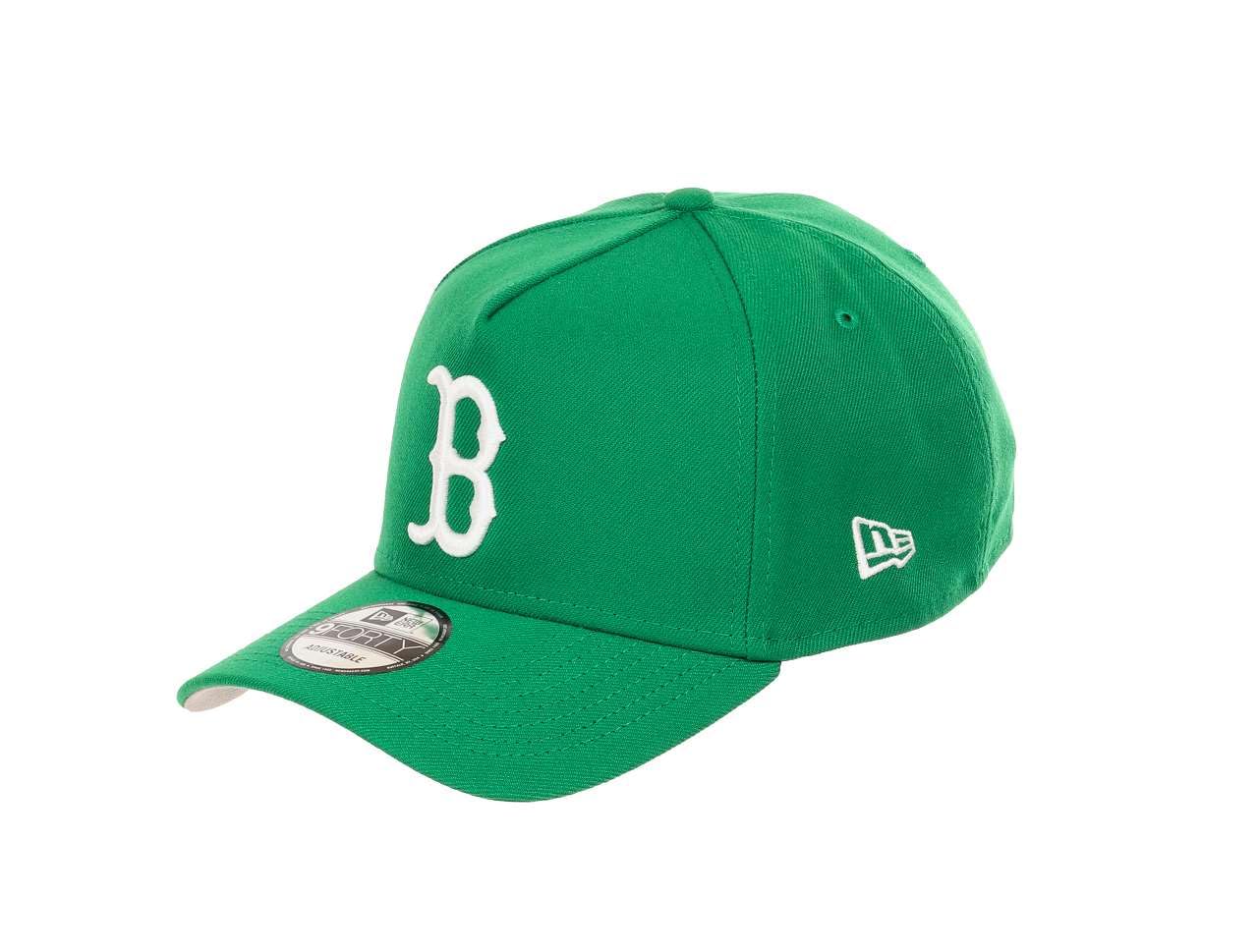 New Era Unisex 940-Redsox-Green#31288 Boston Red Sox Mlb Kelly Green 9Forty A-Frame Snapback Cap