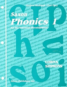 Paperback Saxon Phonics 1 An Incremental Development (Student Workbook (Part One) Book
