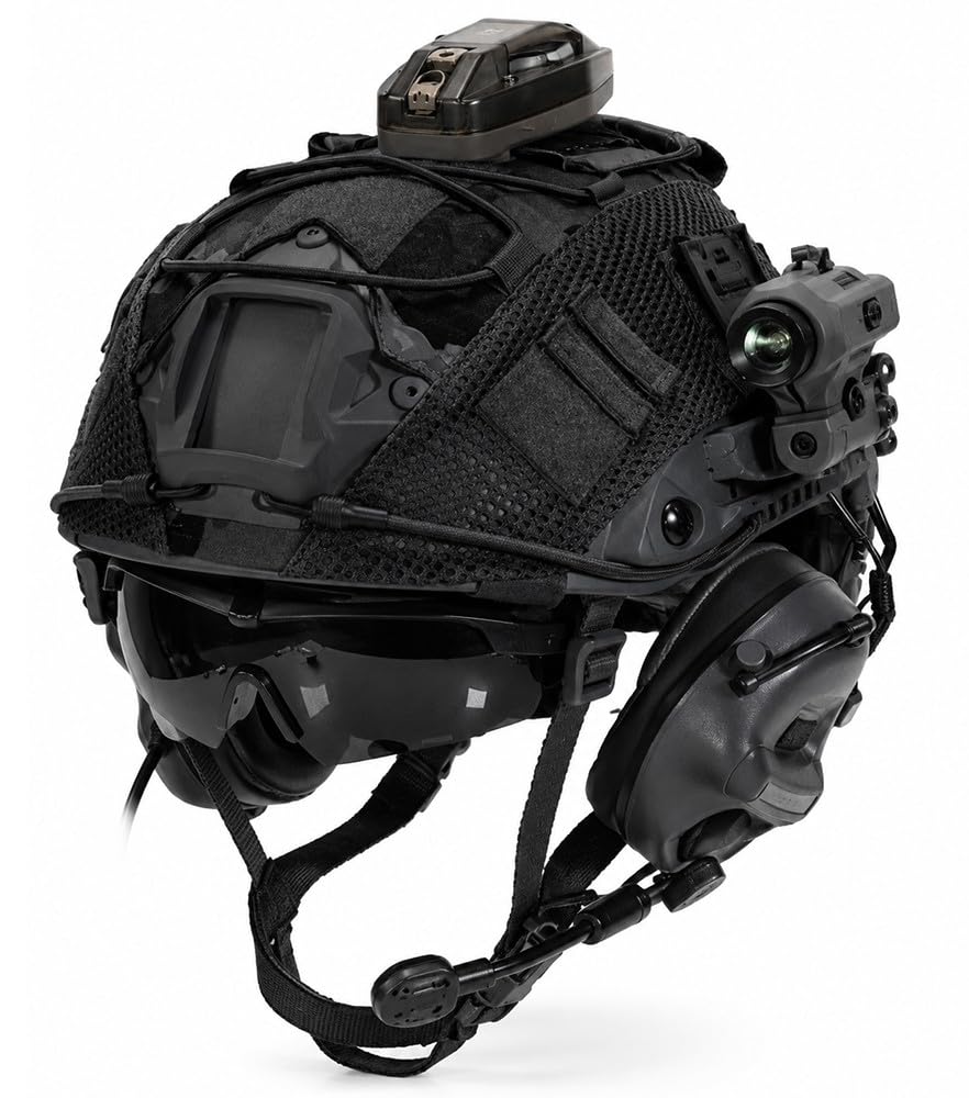 Casque tactique airsoft idéal pour le paintball et le cosplay