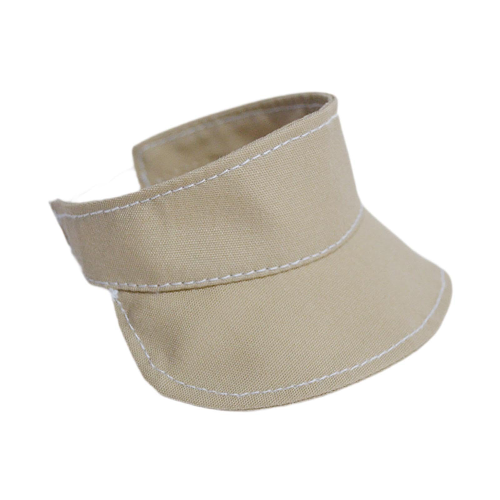 NIVAA Plush Doll Hat Dress up Your Dolls Photo Props Pretend Play Headgear Fashion khaki-image-6