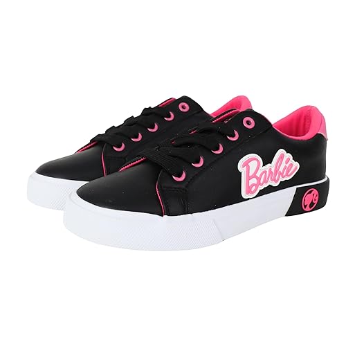 Barbie Womens Sneakers Low Top - 7 - Black