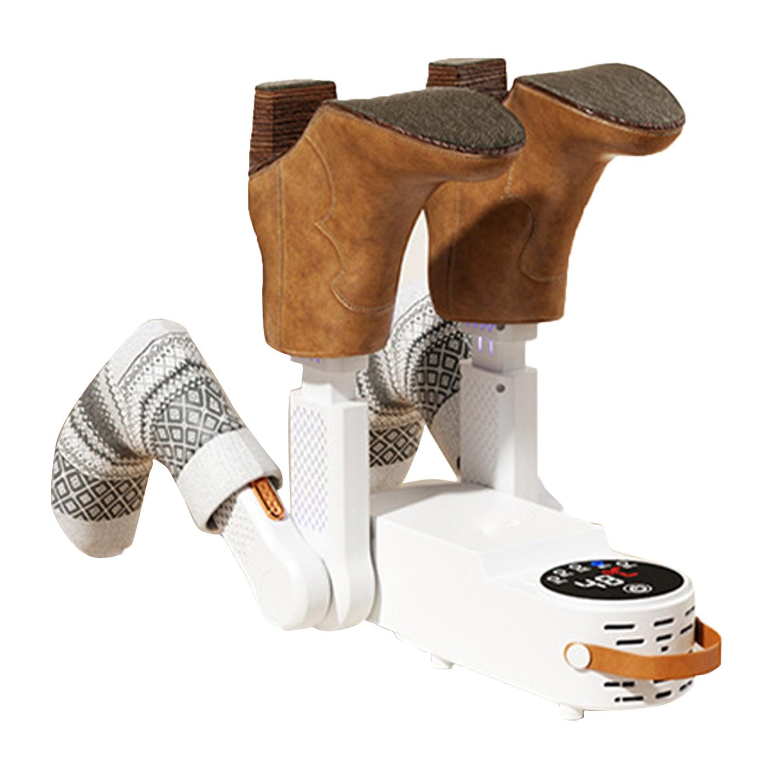 Sèche-chaussures électrique - Sèche-chaussures électrique - Sèche | chaussures de ski rétractable | Minuterie intelligente, grille sèche, chauffe-bottes, chauffe-bottes pour bottes de travail