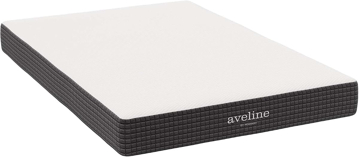 Modway Aveline 8" Gel Infused Memory Mattress with CertiPUR-US Certified Foam Full Mattress