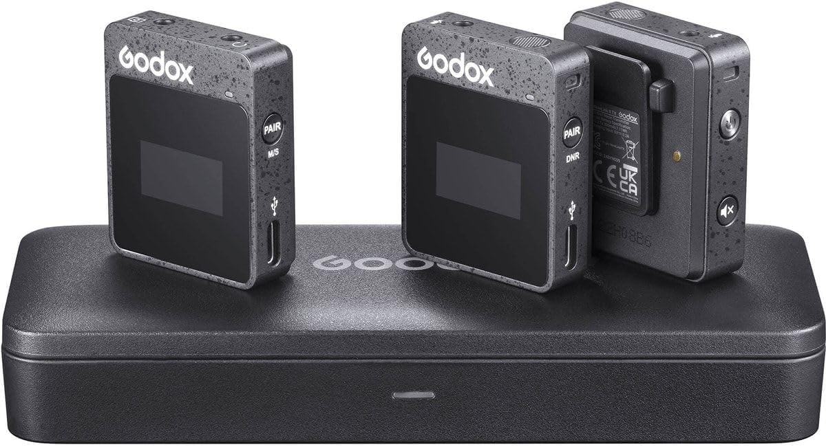 Godox MoveLink II M2 Wireless Microphone System - Black