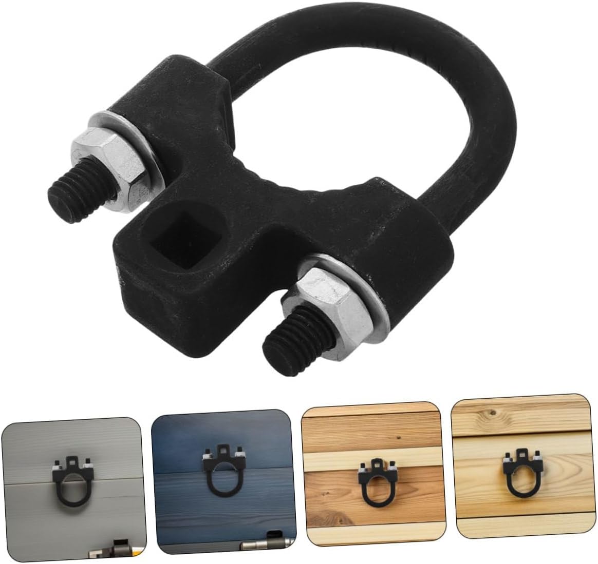 Inner Tie Rod Removal Tool U-Wrench 2pcs Carbon Steel Practical Tie Rod Replacement Wrench for Car Chassis Steering Suspension Maintenance