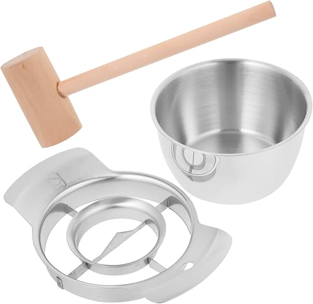 ABOOFAN Pomegranate Seed Remover Tool Set with Stainless Steel Bowl and ...