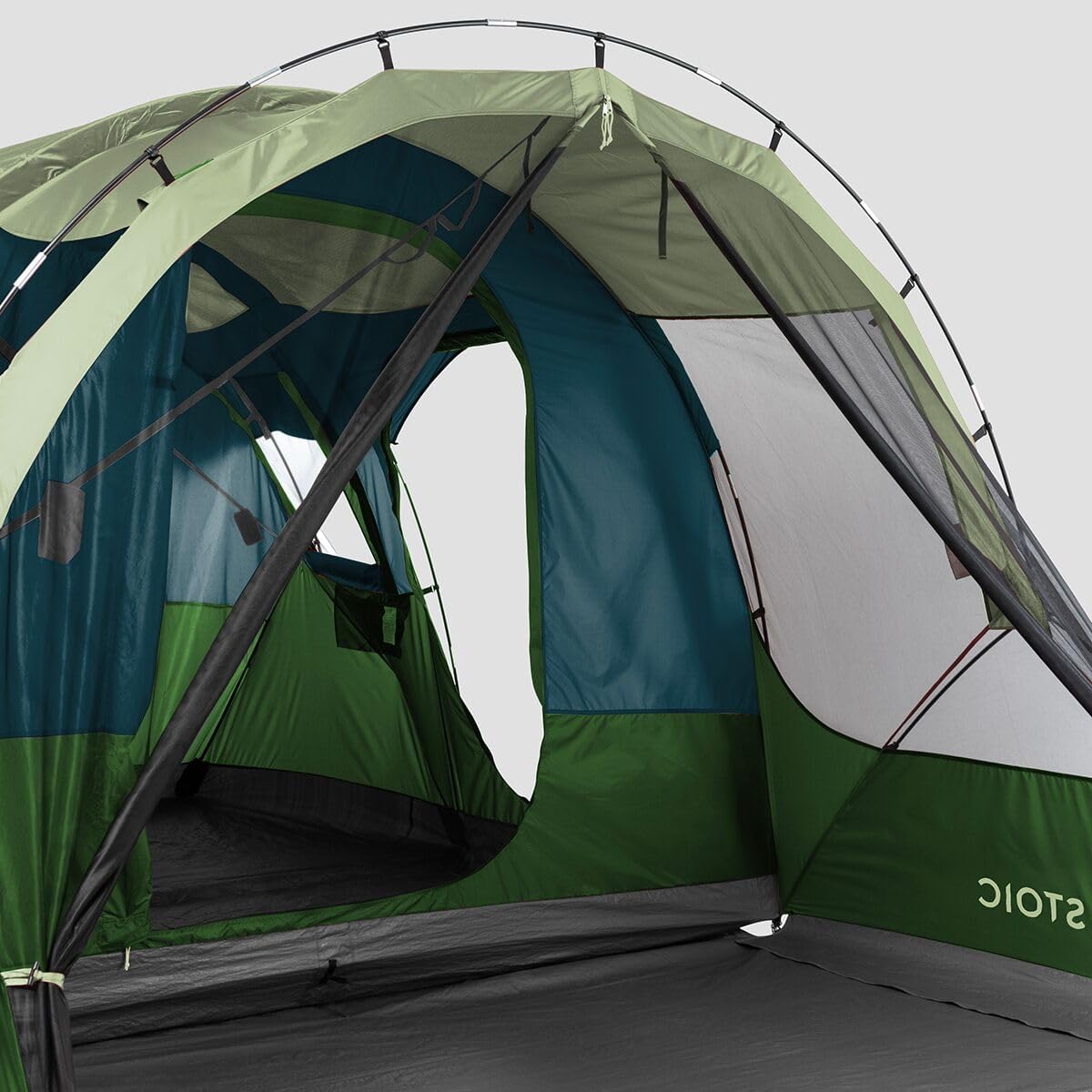 Stoic, Madrone Tunnel Tent + Screen Porch: 6-Person 3-Season