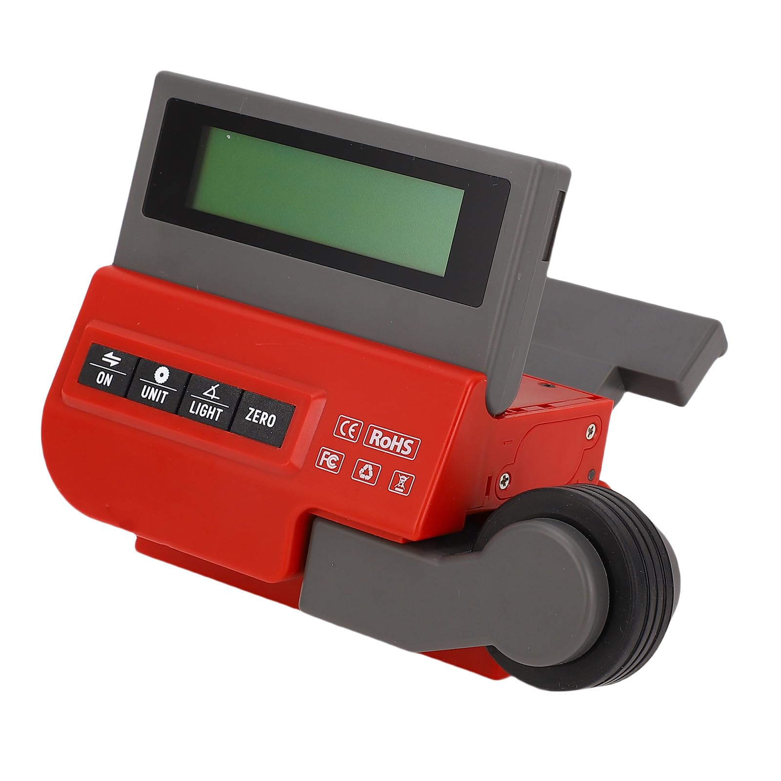 Generic Troncatrice Strumento di Misurazione Calibro 0 99Mm Morsetto Telemetro Digitale per Profili in Legno e Alluminio, Display LCD Strumento di Misurazione della Lunghezza per Macchine da Taglio