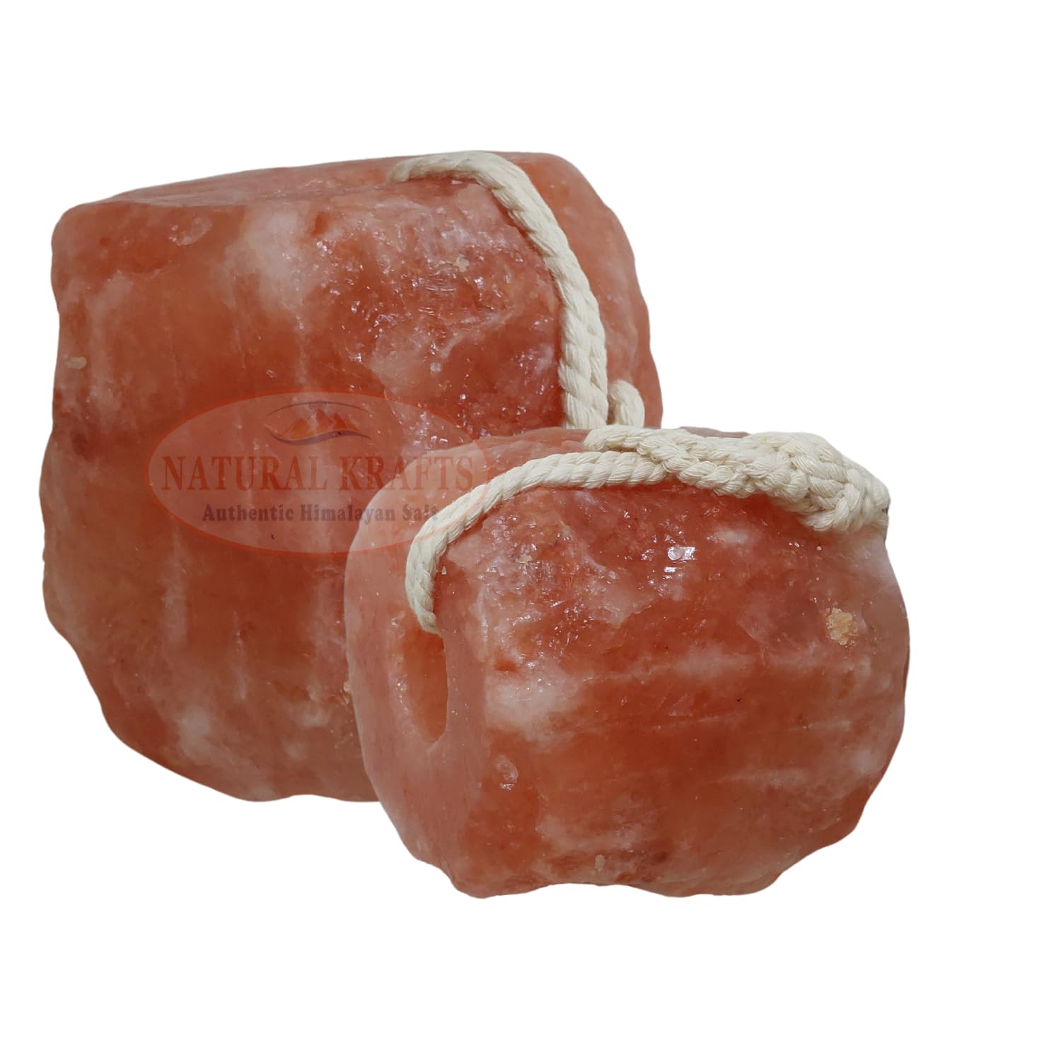 Buy Himalayan Salt Lick on Ropes for Animals All Natural Pure Mineral