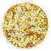 Hobbyland Edible Sprinkles (Metallic Gold Glitter Stars, 4.5g)