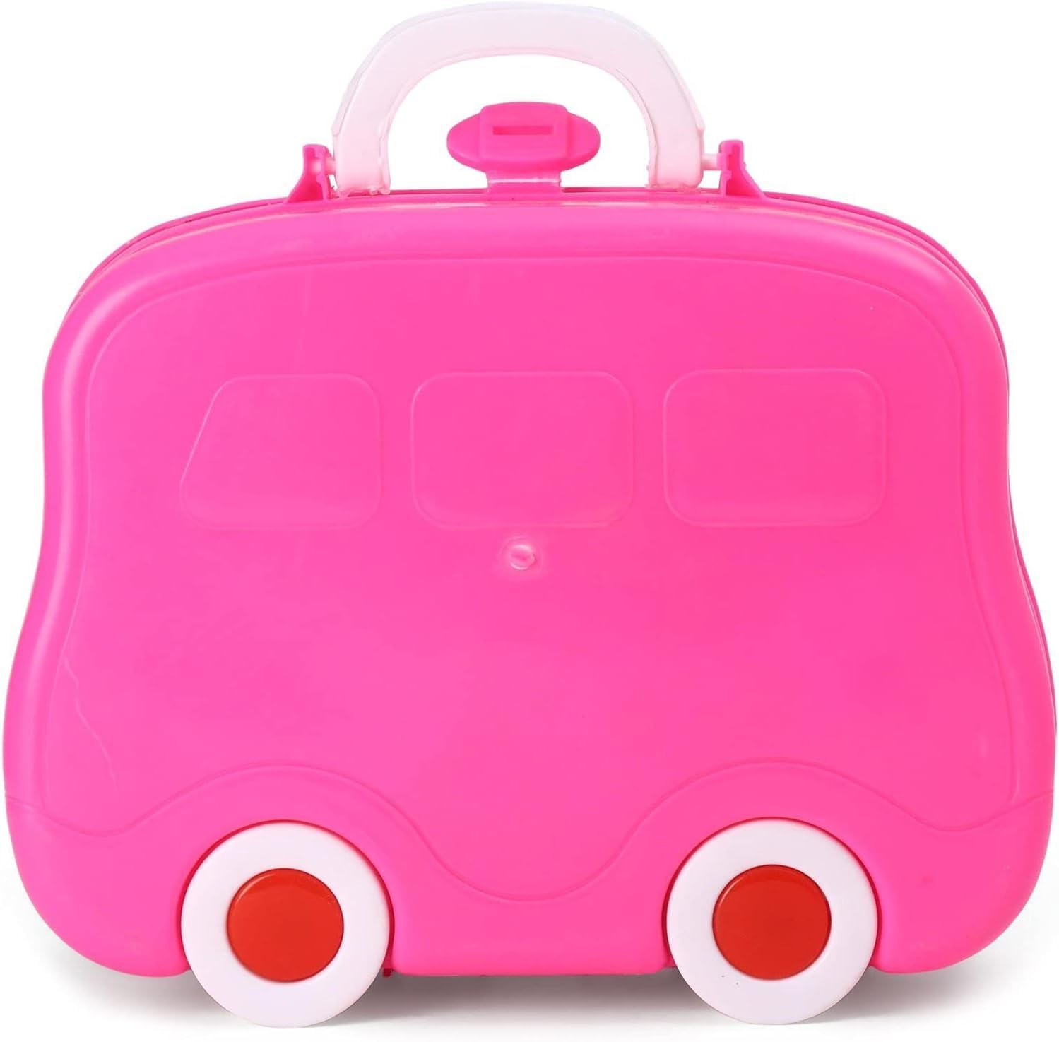 SARASI Kids Beauty Makeup Play Set | Portable Vanity Kit with Mirror & Accessories 3