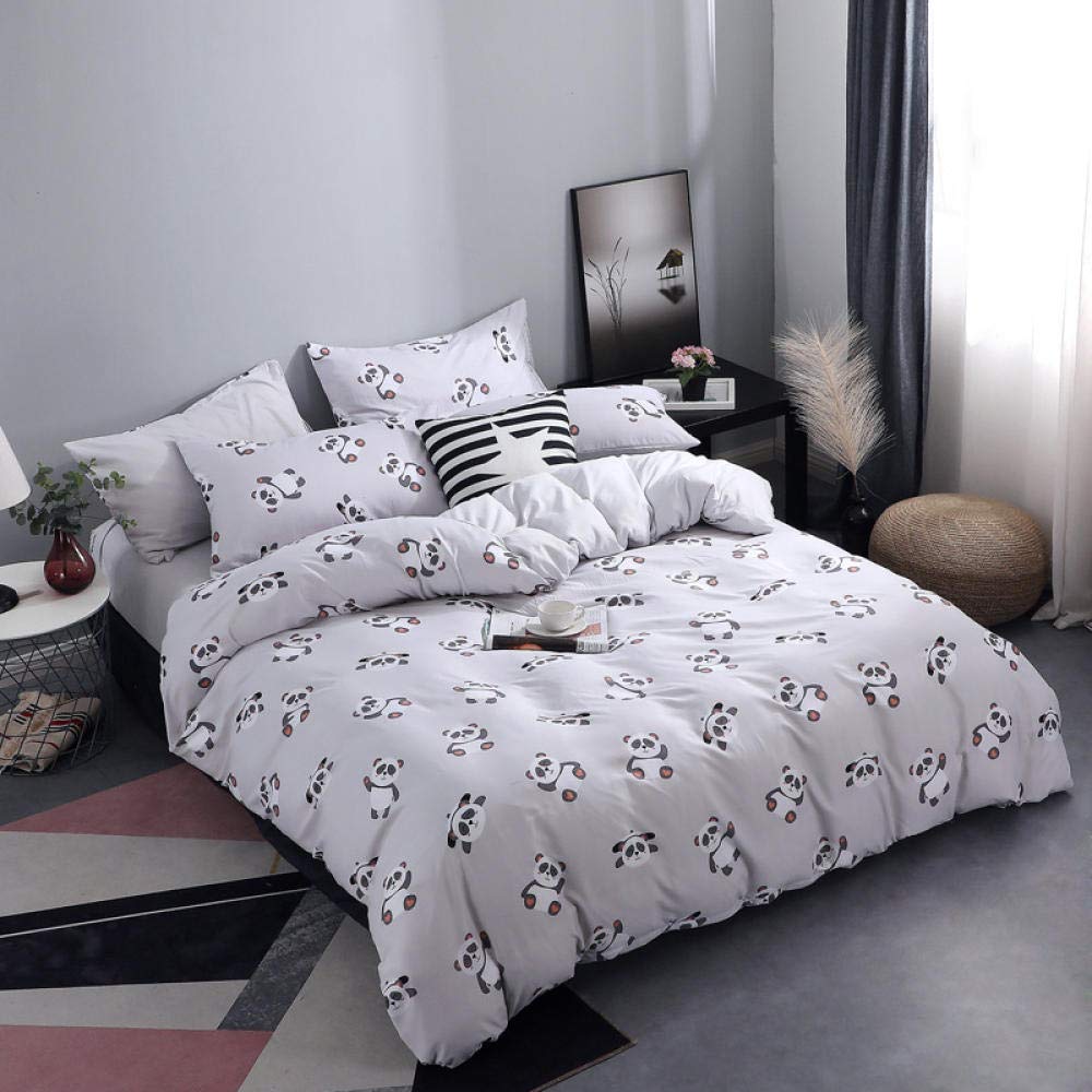 Couverture anti-allergie été ultra mince et douce pour grand lit avec zip