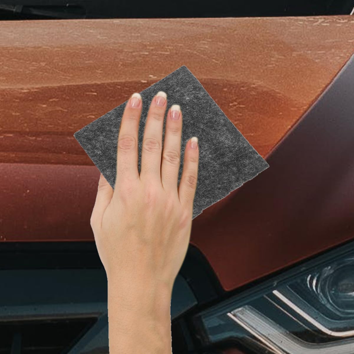 10pcs Car Restoration Nano Sparkle Cloth for Vehicle Paint Scratch Auto Paint Scratches Remover Car Scuff Removal
