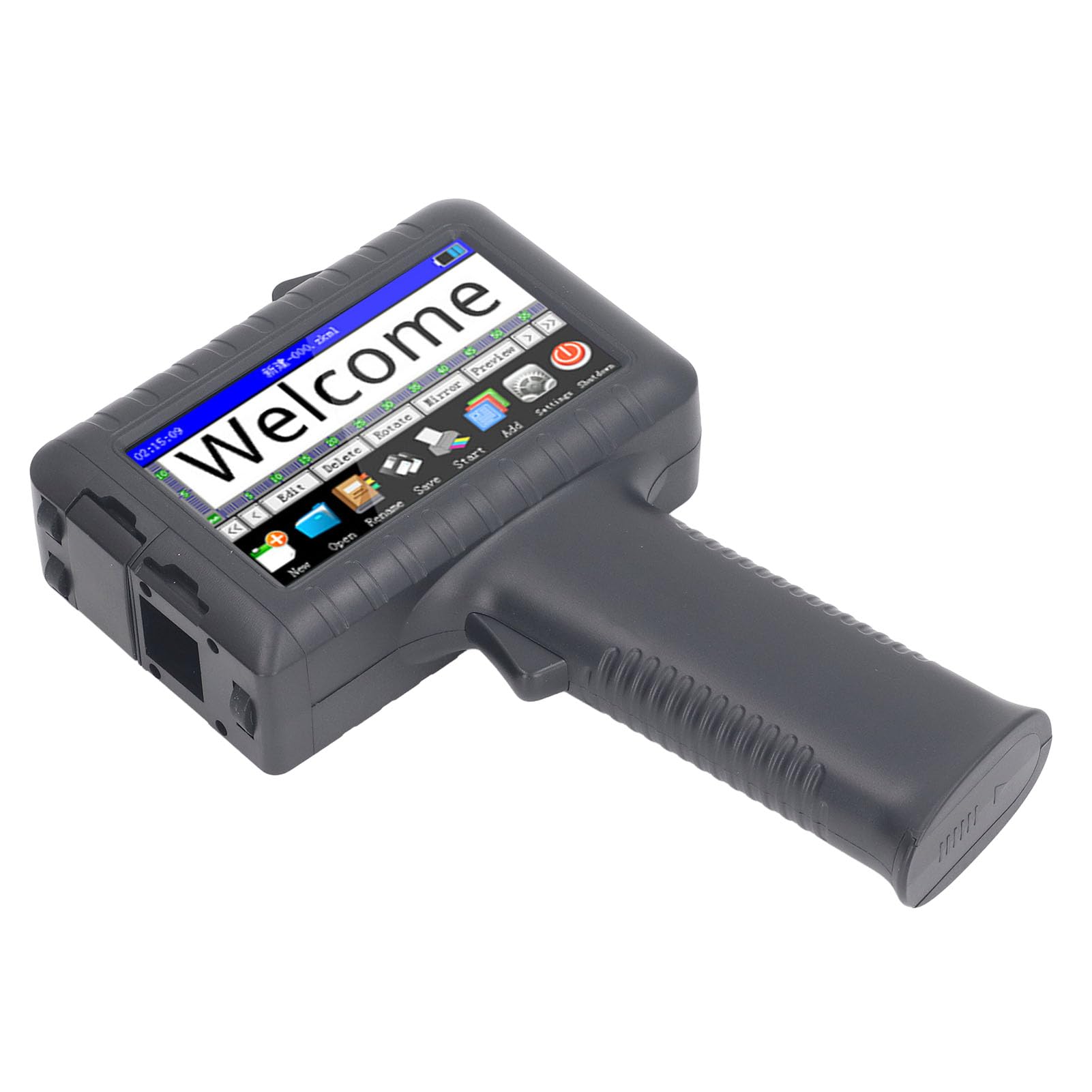 Imprimante Portable, processeur 4 cœurs, écran Tactile HD, Prise en multilingue, pour Petites Entreprises et projets de Bricolage