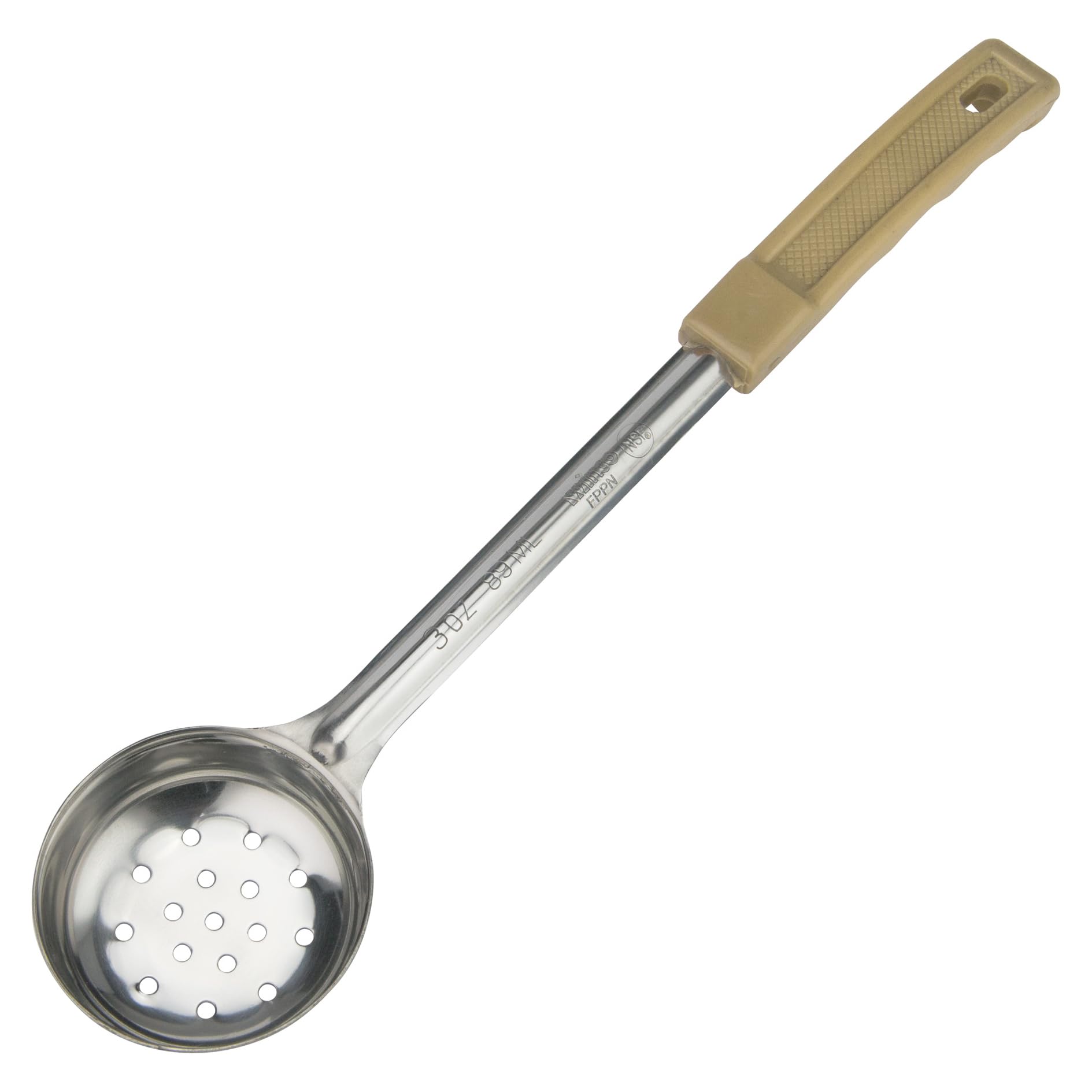 Winco 8 oz Portioner Spoon - Stainless Steel -5
