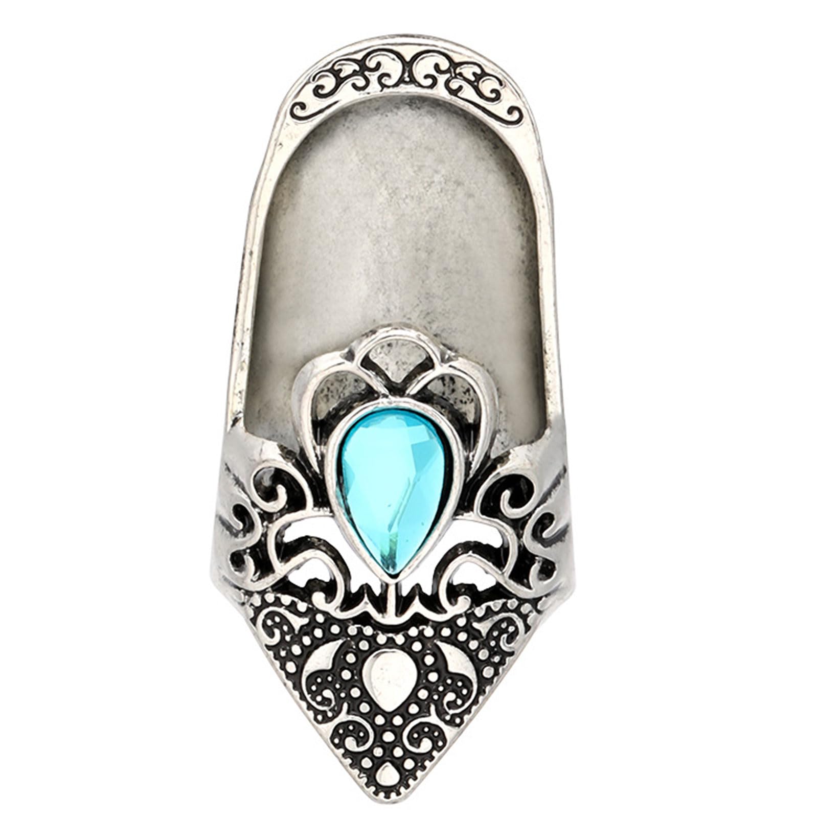 Mekalero Ventilated Decorative Fingerstall Hoop for Artisanal Crafting Thin Mixture Sewing Tool with Finger Plate Ventilated Sewing Fingerstall Hoop