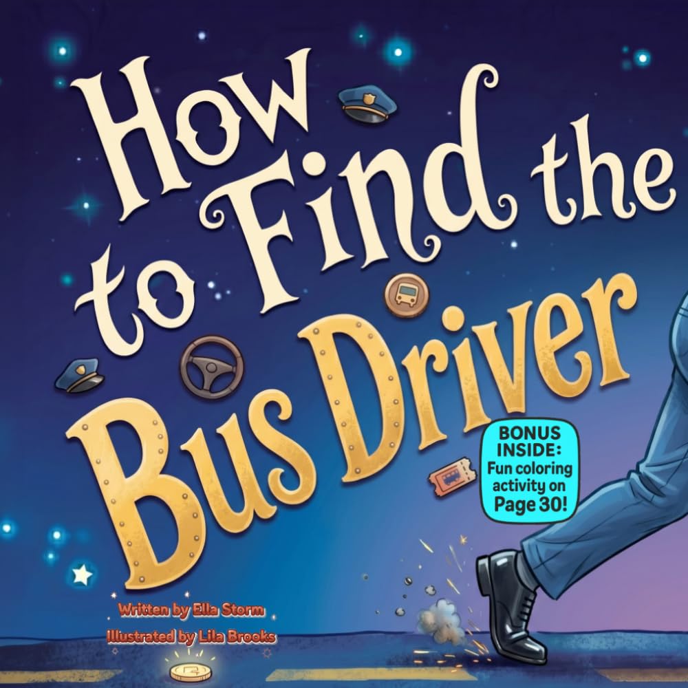 How to Find the Bus Driver: A Funny Rhyming Adventure About Curiosity, Silly Surprises, and the Silliest Ride Ever