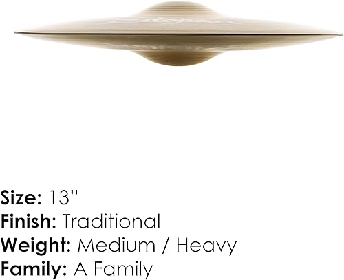 Miniatura 2 de Avedis Zildjian Company Serie A New Beat Platillos Hi-Hat - 13 pulgadas