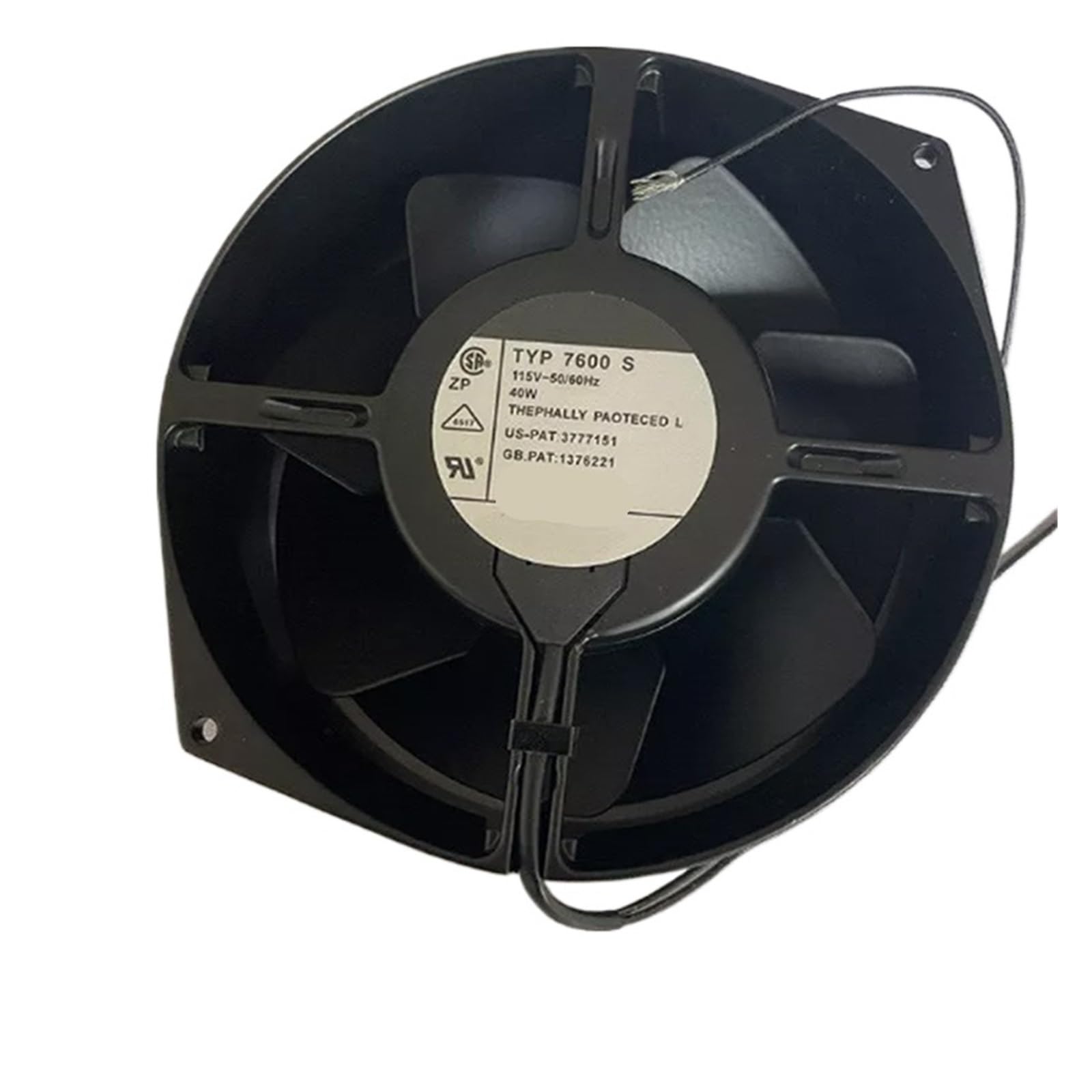 ANERTQUIH TYP7600S 115V Cooling Fan 40W 0.34A 150x170x55cm
