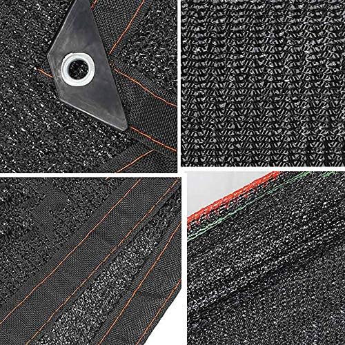 Black 5X6M Outdoor Sun Shade Cloth Wide Garden Netting for Plant Flower Protection Anti Butterfly Netting with Strong Fine Mesh UV Resistant and Durable 5M Wide