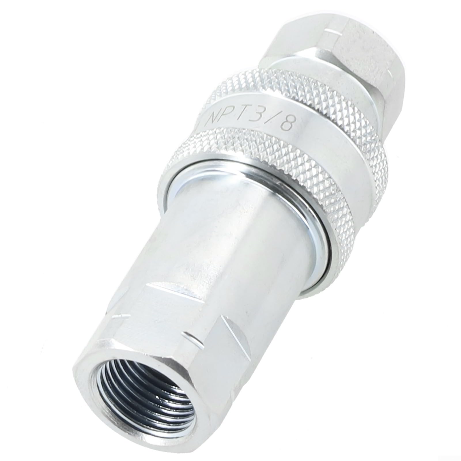 Hydraulische ISO A Schnellverschluss-Kupplung, Ölleitungsanschluss, A-Typ Schnellspannverschraubung, NPT ISO A, Hydraulikkupplung, Verbindungsstück 1/10.2 cm, 3/20.3 cm, 1/5.1 cm, 3/10.2 cm (NPT-1)