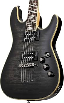 ギター Schecter AD-OM6-EXT STBK Amazon | Schecter AD-OM-EXT-6 STBK | エレキギター | 楽器