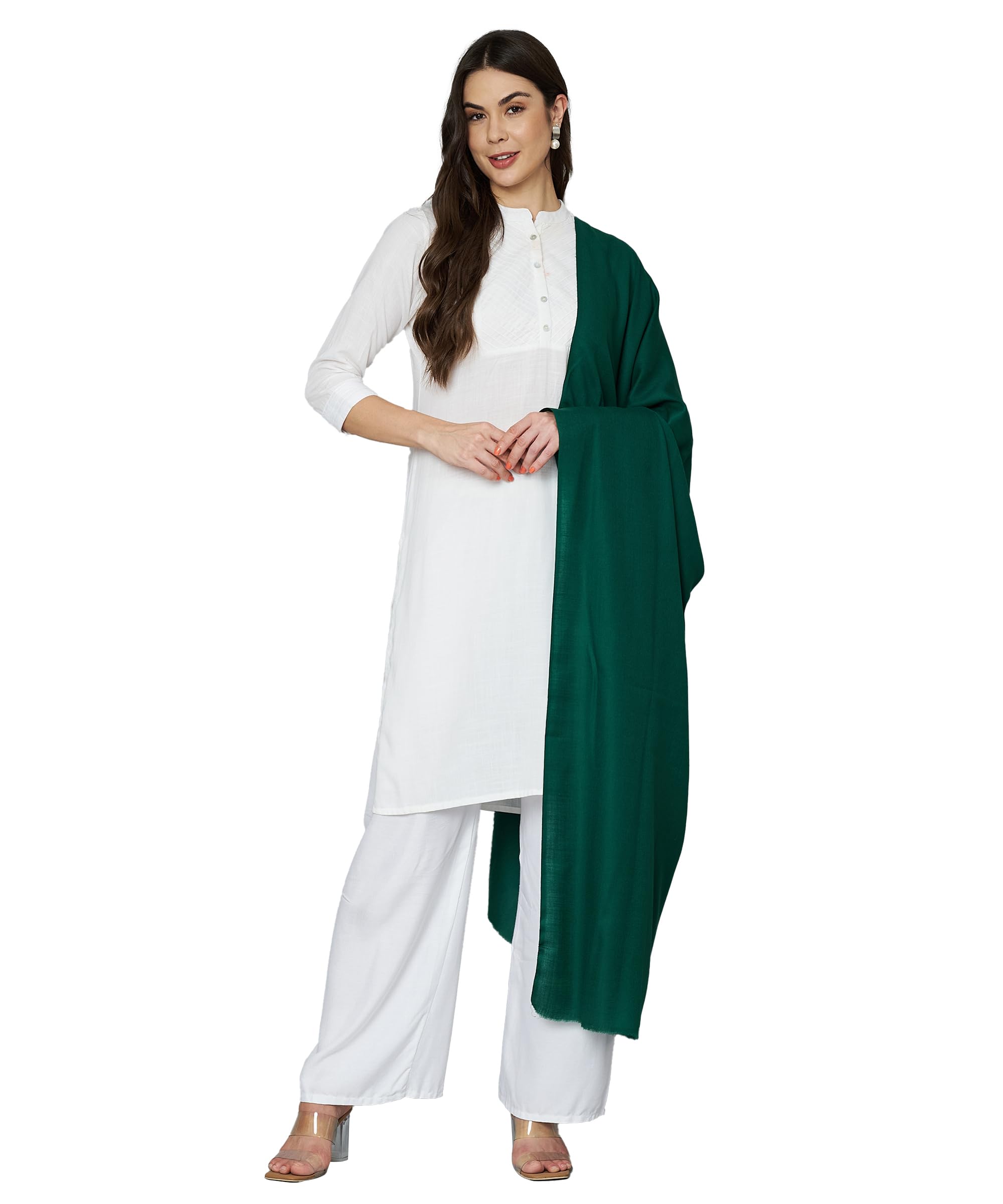 muffly Womens Fine Wool Shawl, Extra Soft Warm - Light Weight, 40 inch*80 inch-picture-28