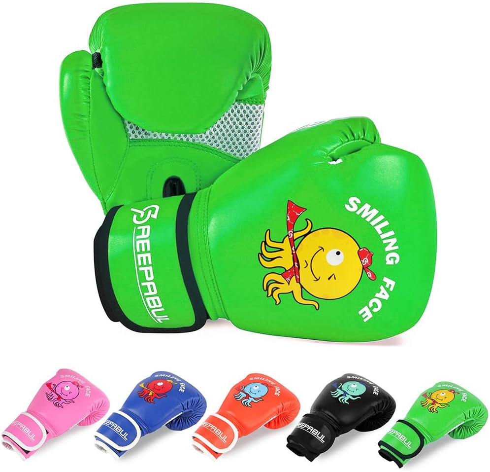 Upgrade Kids Boxing Gloves for 3-8 Year Boys and Girls, Toddler Boxing Gloves for Kids Training, Boxing Gloves Kid Sparring for Punching Bag, Kickboxing, Muay Thai, MMA