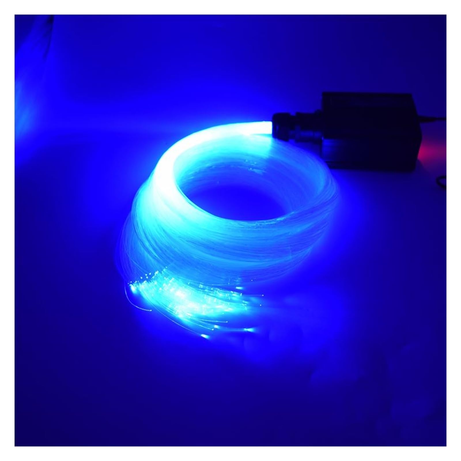 Zestaw sufitowy światłowodowy 16W RGBW, światłowód DC12V LED z kontrolerem dotykowym 2.4G, Jednostka Otoczenia(500PCS X 0.5mm X 2m)