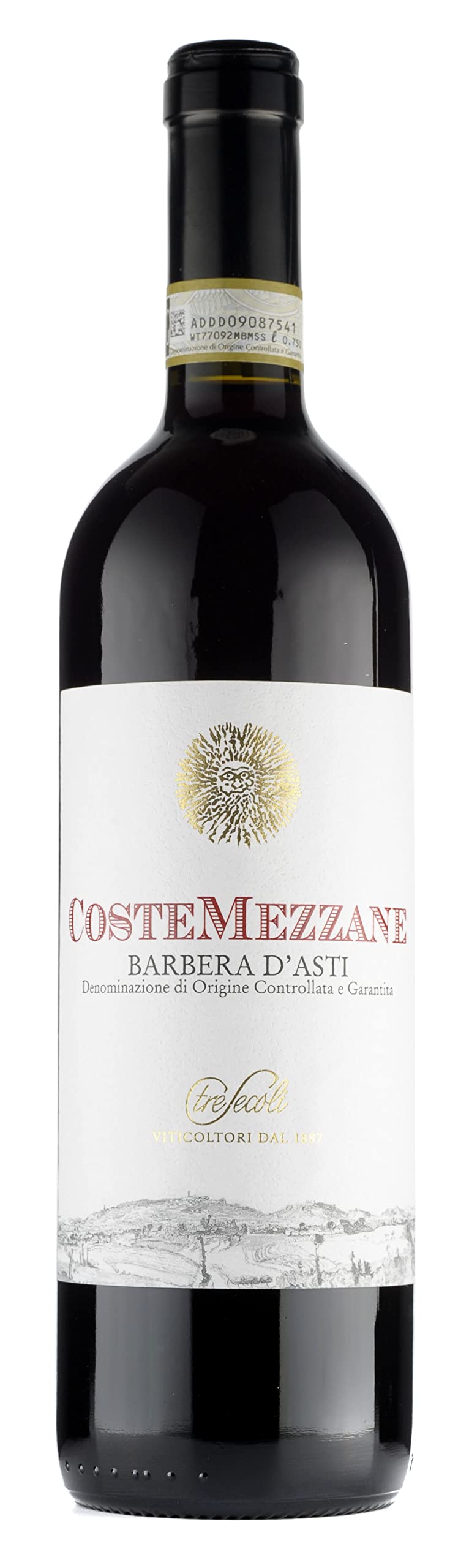 Tre Secoli Barbera d'Asti “Coste Mezzane” Docg - 750 ML