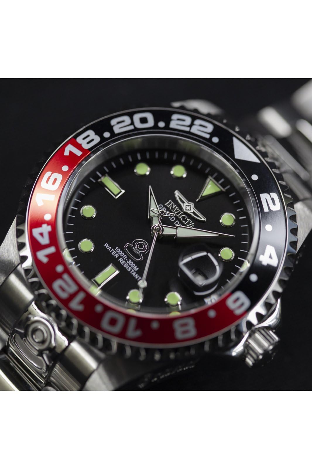 Invicta Pro Diver Edelstahl Herren Automatikuhr - 47mm
