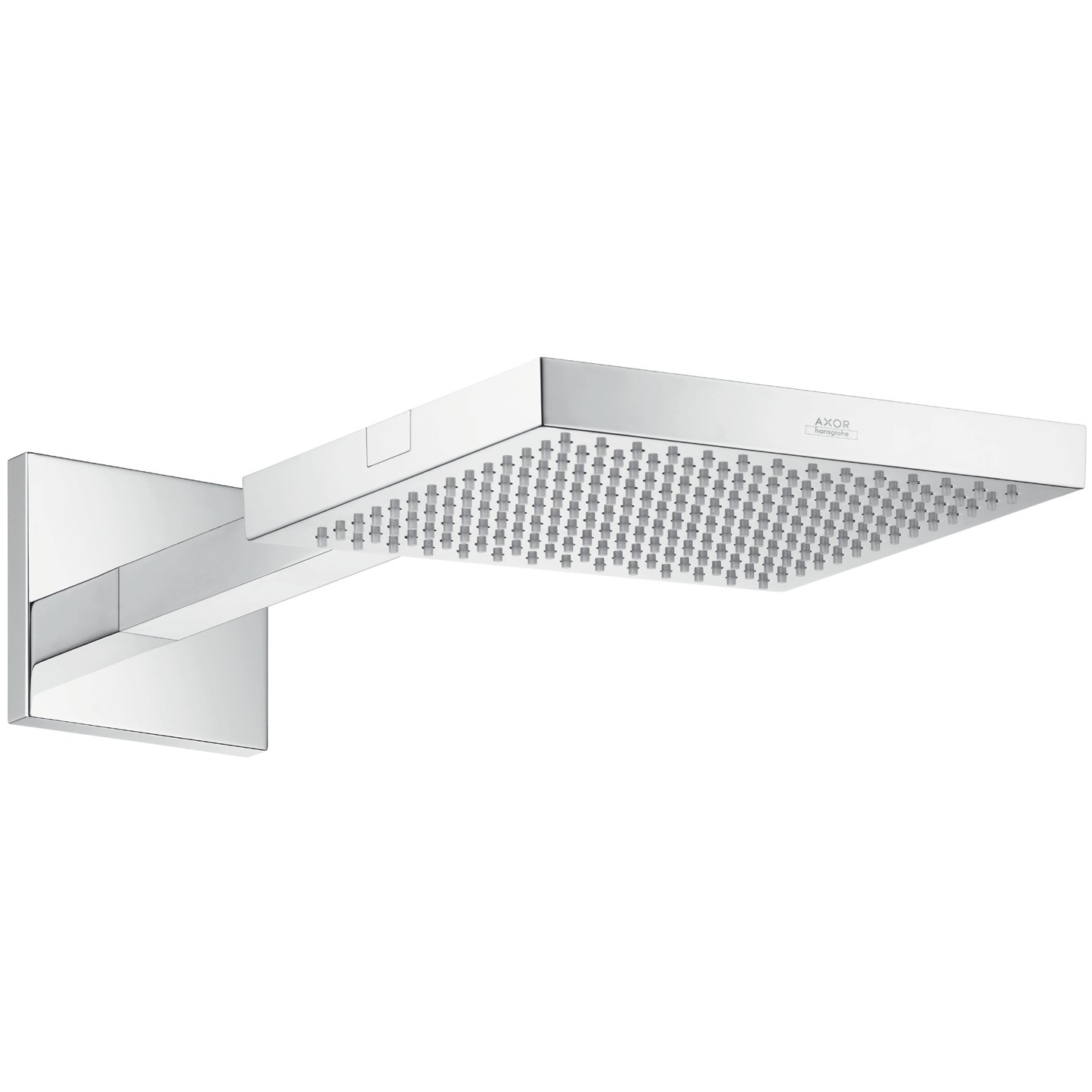 Axor Hansgrohe – 240 x 240 Axor Starck Organic Thermostatic Valve, Shower Head with Arm 458 mm