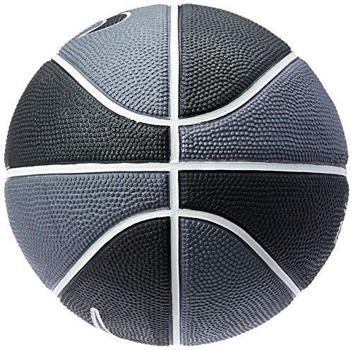 Bola de Basquete Swoosh Mini Nike 3 Dark Grey / White