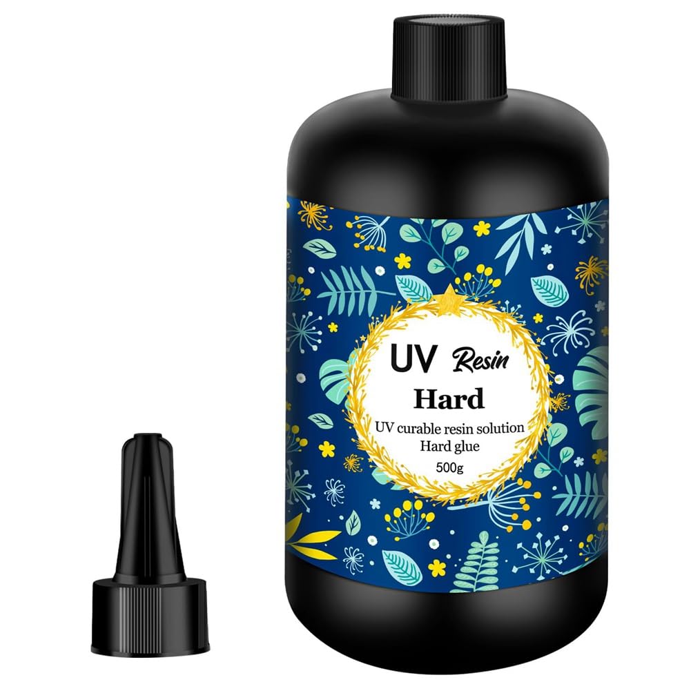Résine UV liquide de 500G pour ateliers DIY et loisirs créatifs