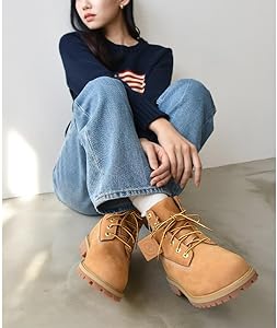 Amazon | [ティンバーランド] 6インチ プレミアムブーツ ウィート