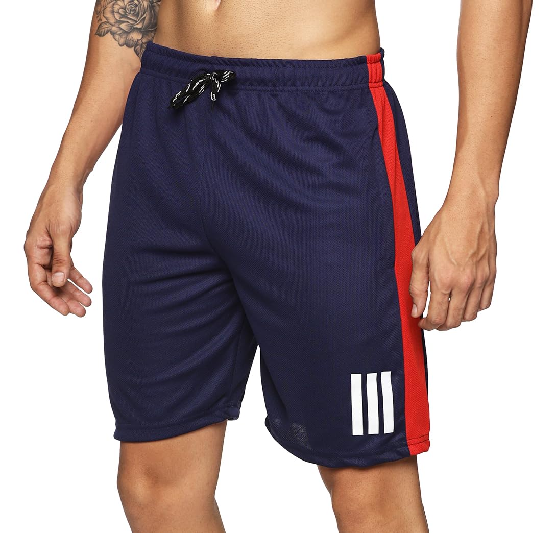 5IVE DEGREE Polyester Sports Shorts for Boys & Girls with Zipper Pockets-image-12